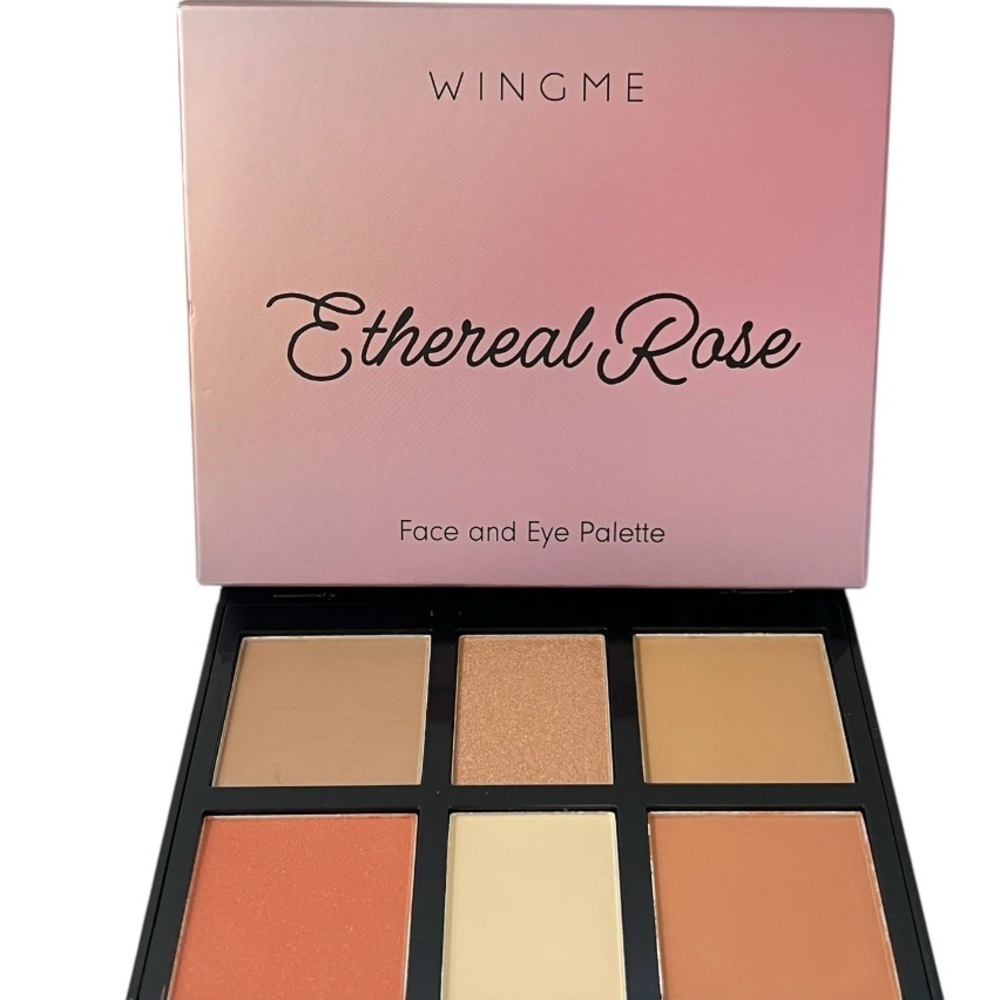 WingMe Ethereal Rose Face and Eye Palette